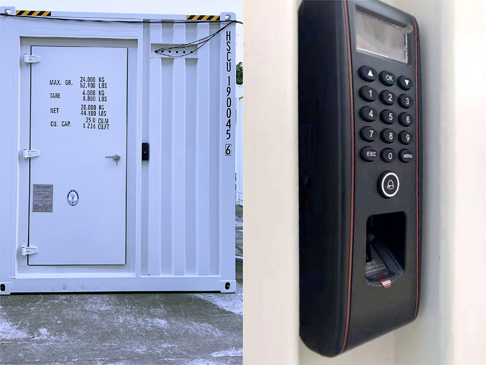 Access Control of AgileCub Container Data Center